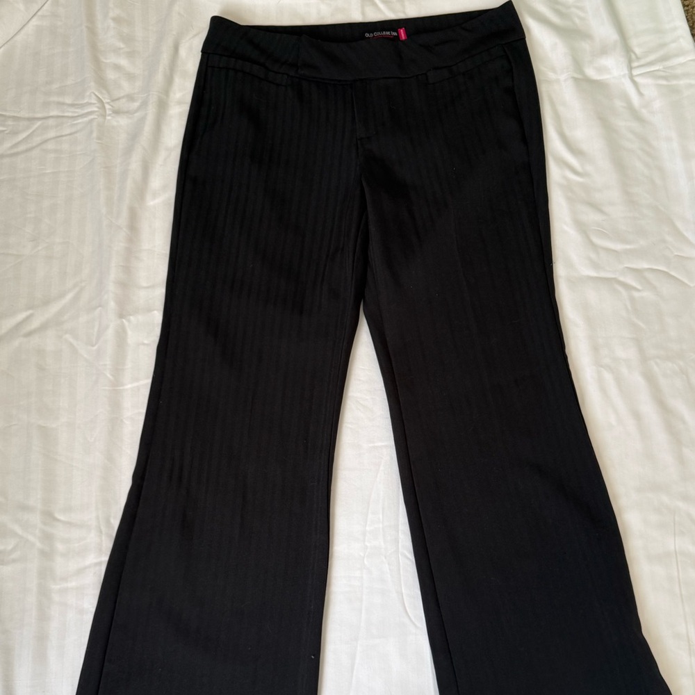 Chic Black Boot Cut Women's Pants